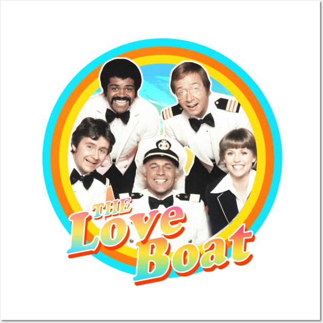 The Love Boat - Retro Wall Art by PiedPiper